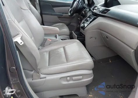 2012 Honda Odyssey Ex-L из США, поврежденный, VIN 5FNRL5H62CB027162